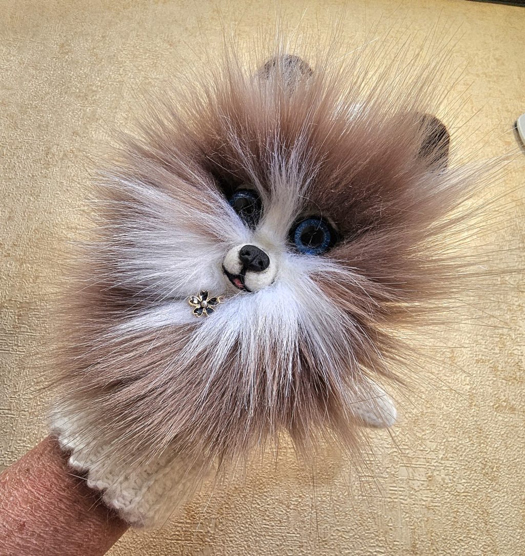 Варежки Звероварежки Собака Джулия