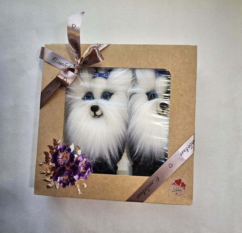 Варежки — Звероварежки Собака Снежок