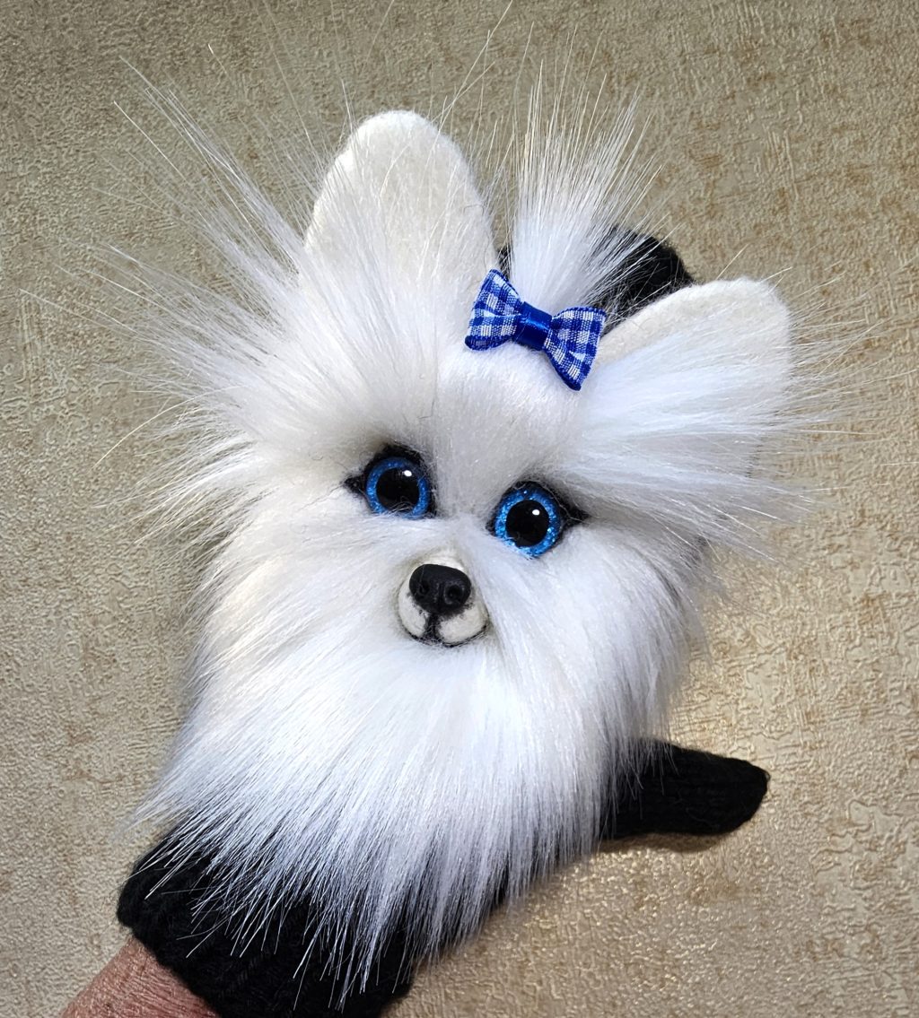 Варежки — Звероварежки Собака Снежок