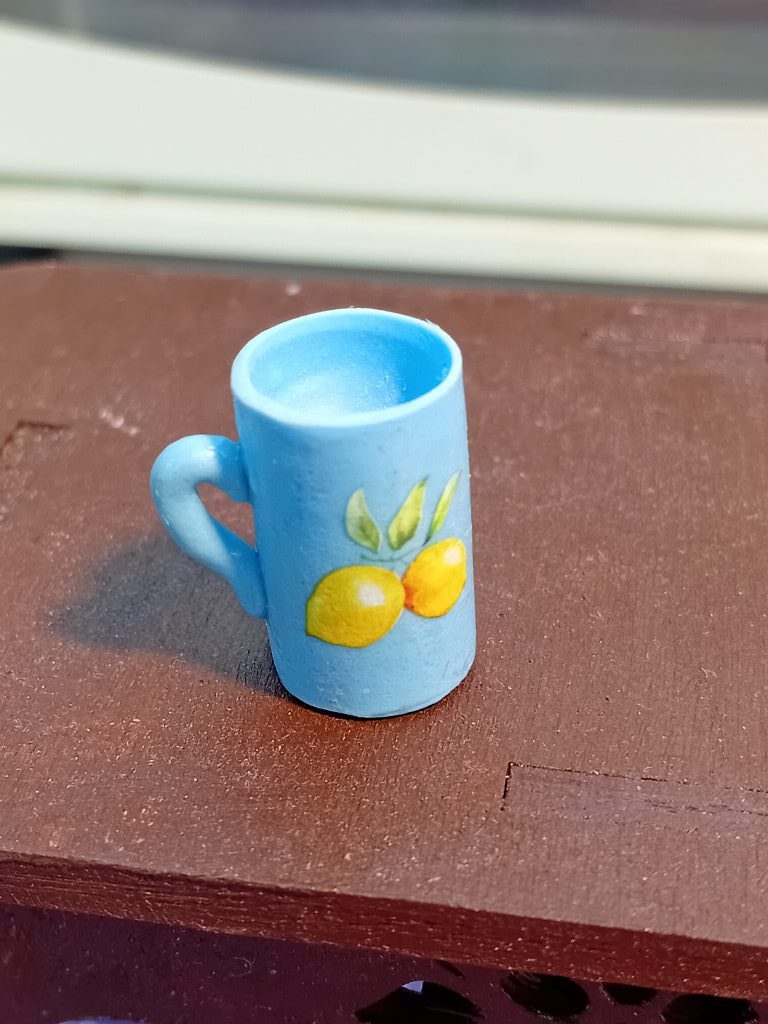 Кружка для кукол, миниатюра