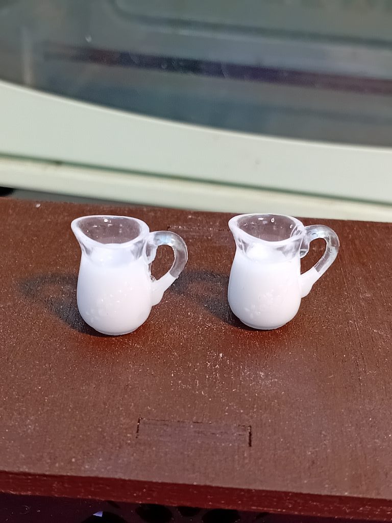 Миниатюра кувшин с напитками, еда для кукол