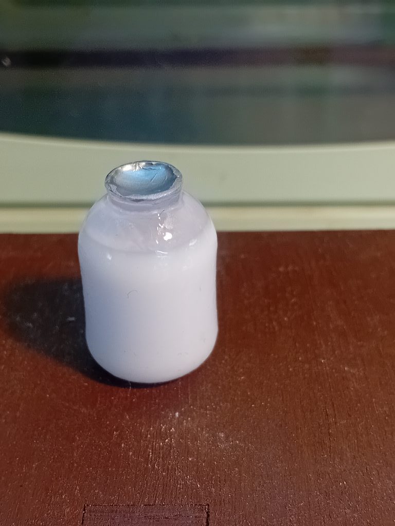 Миниатюра баночки 3л, еда для кукол