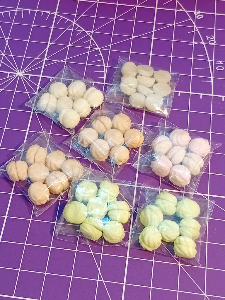 Зефир для кукол, миниатюра, еда для кукол