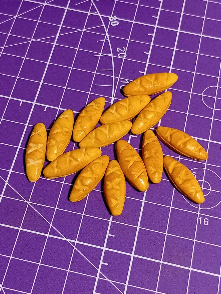 Булочки, еда для кукол, миниатюра