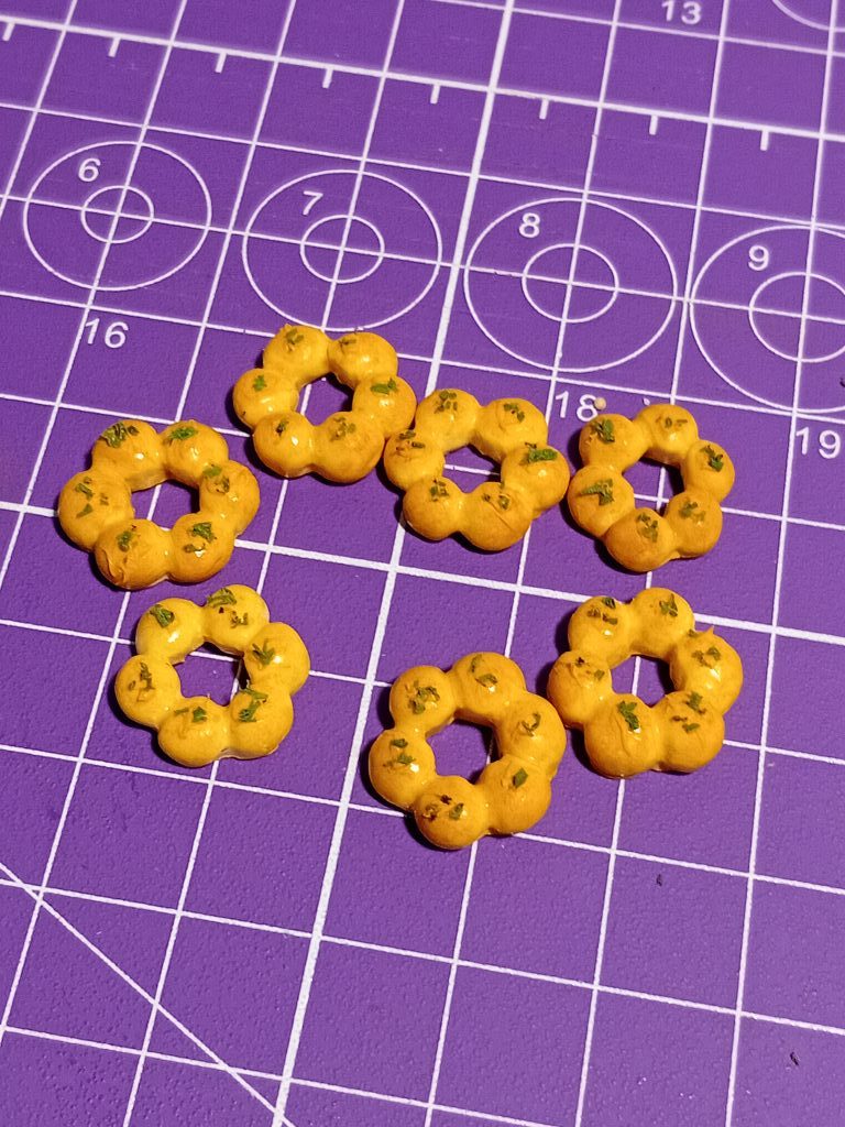 Булочки, еда для кукол, миниатюра