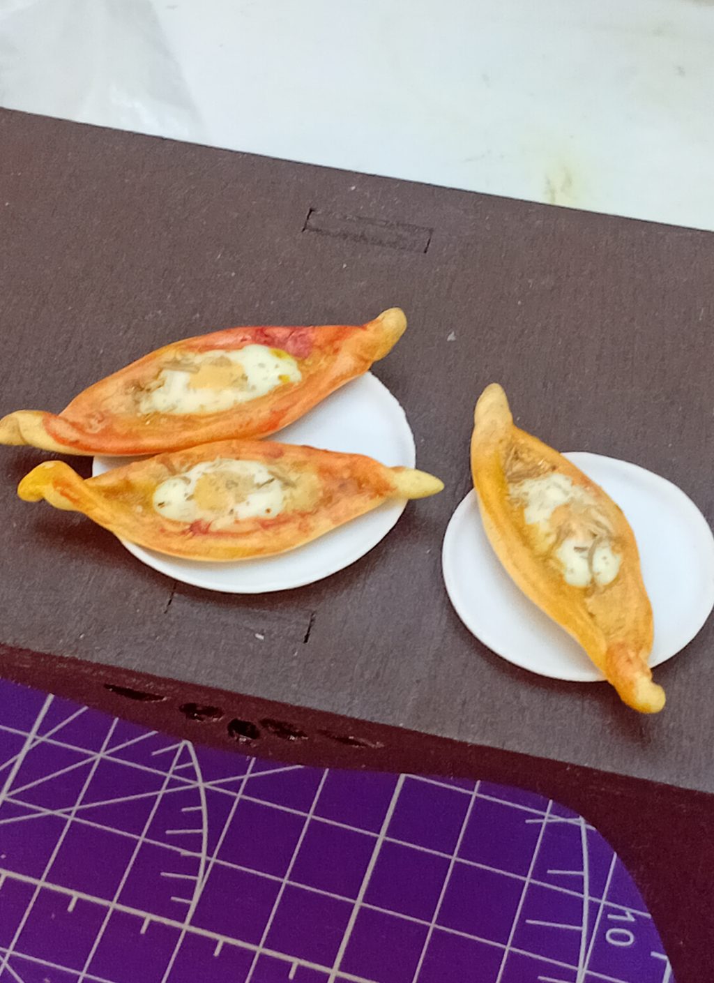 Еда для кукол, пицца