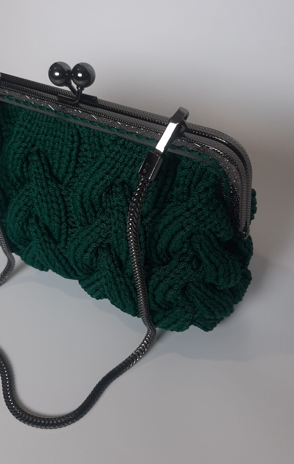 Сумочка вечерняя «косы»