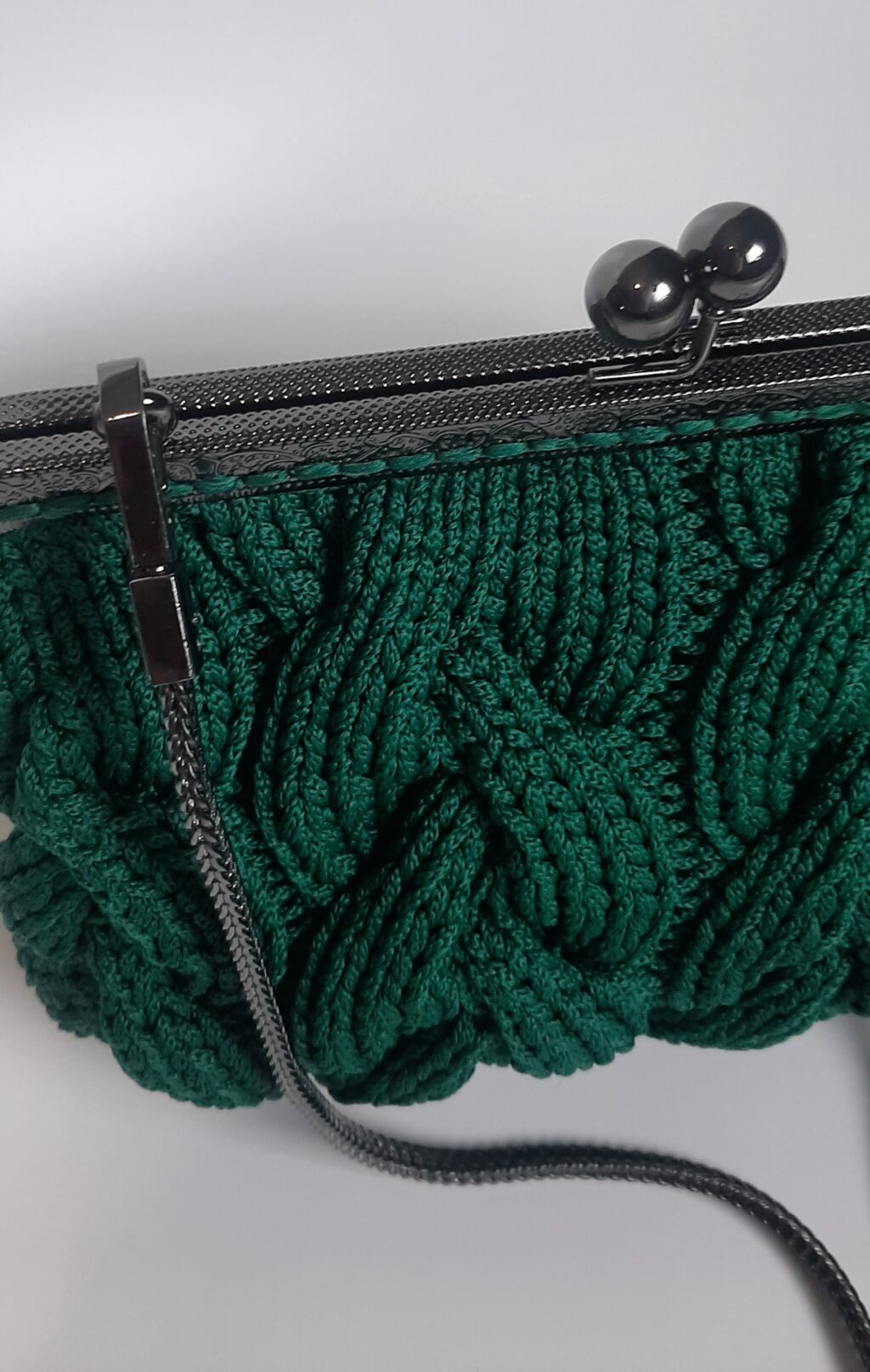 Сумочка вечерняя «косы»