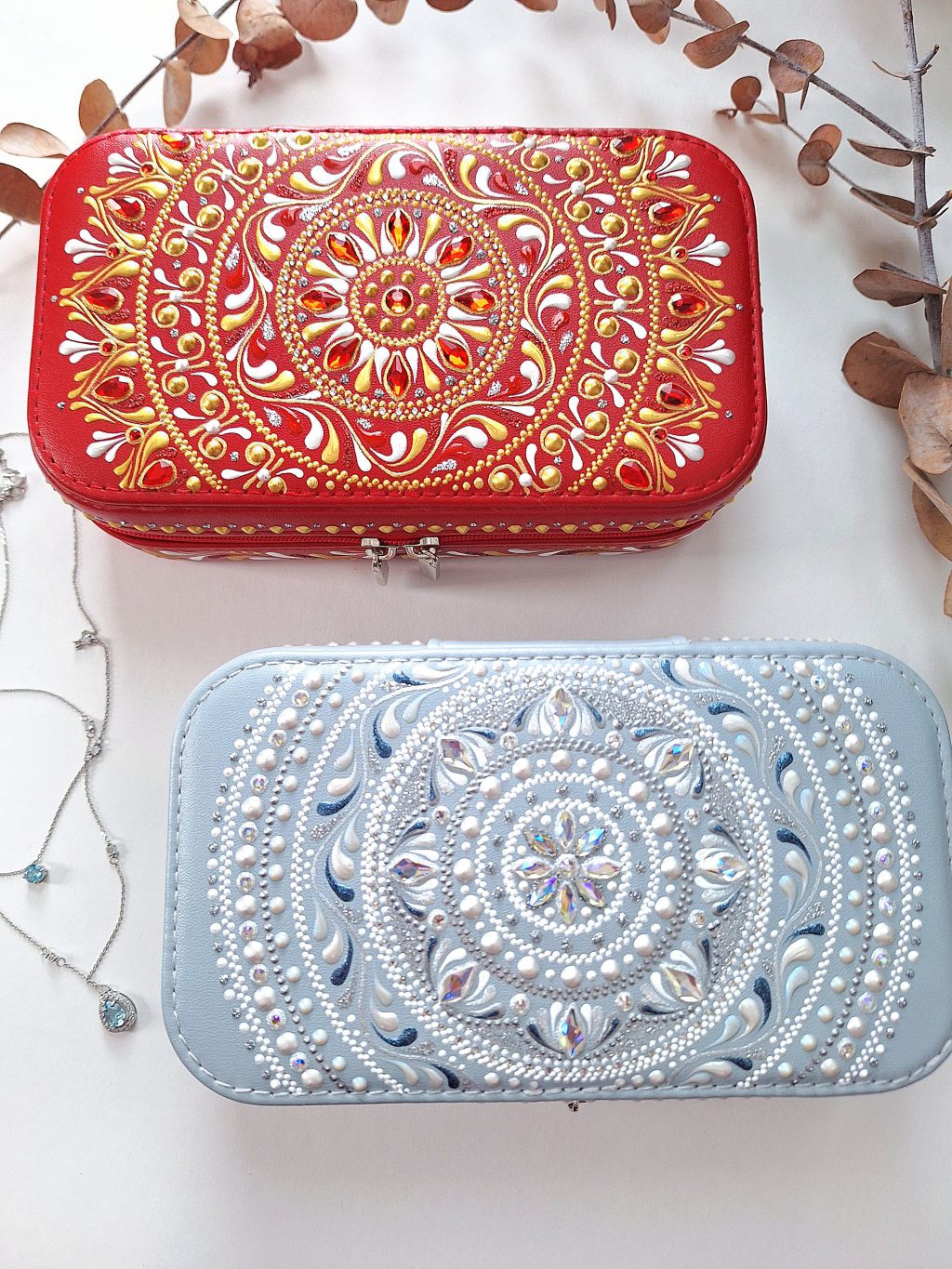 Шкатулка для украшений «Огненная»