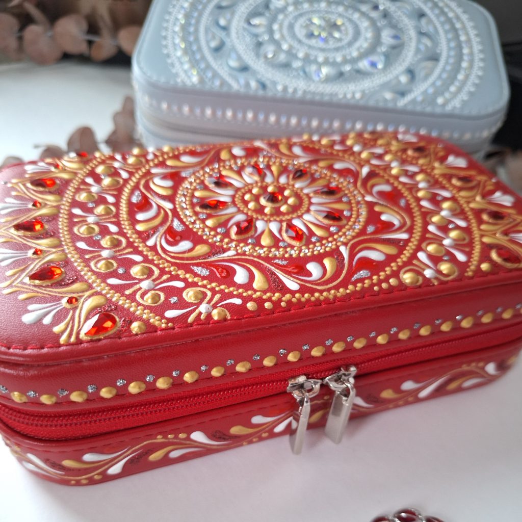 Шкатулка для украшений «Огненная»