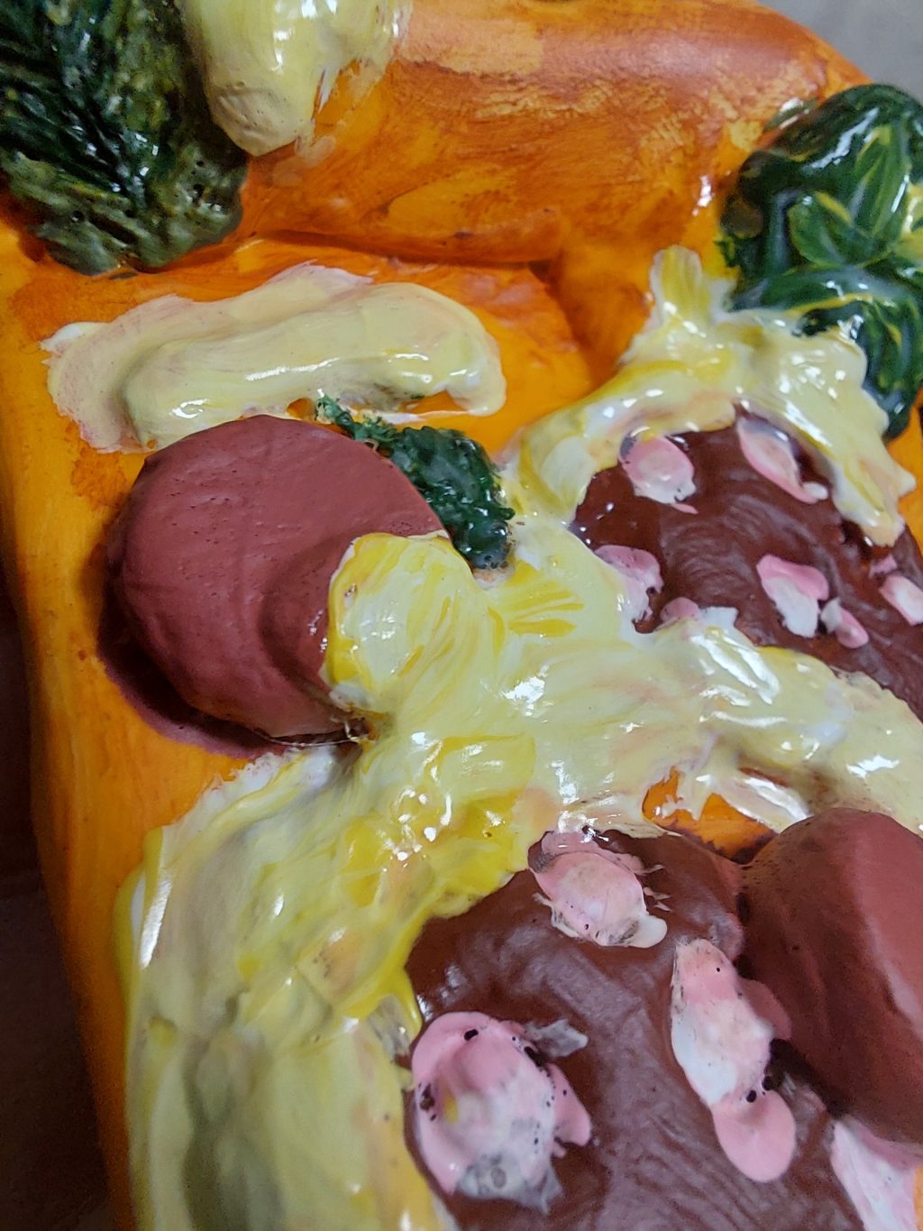 Слайд пиццы подставка для аромапалочки