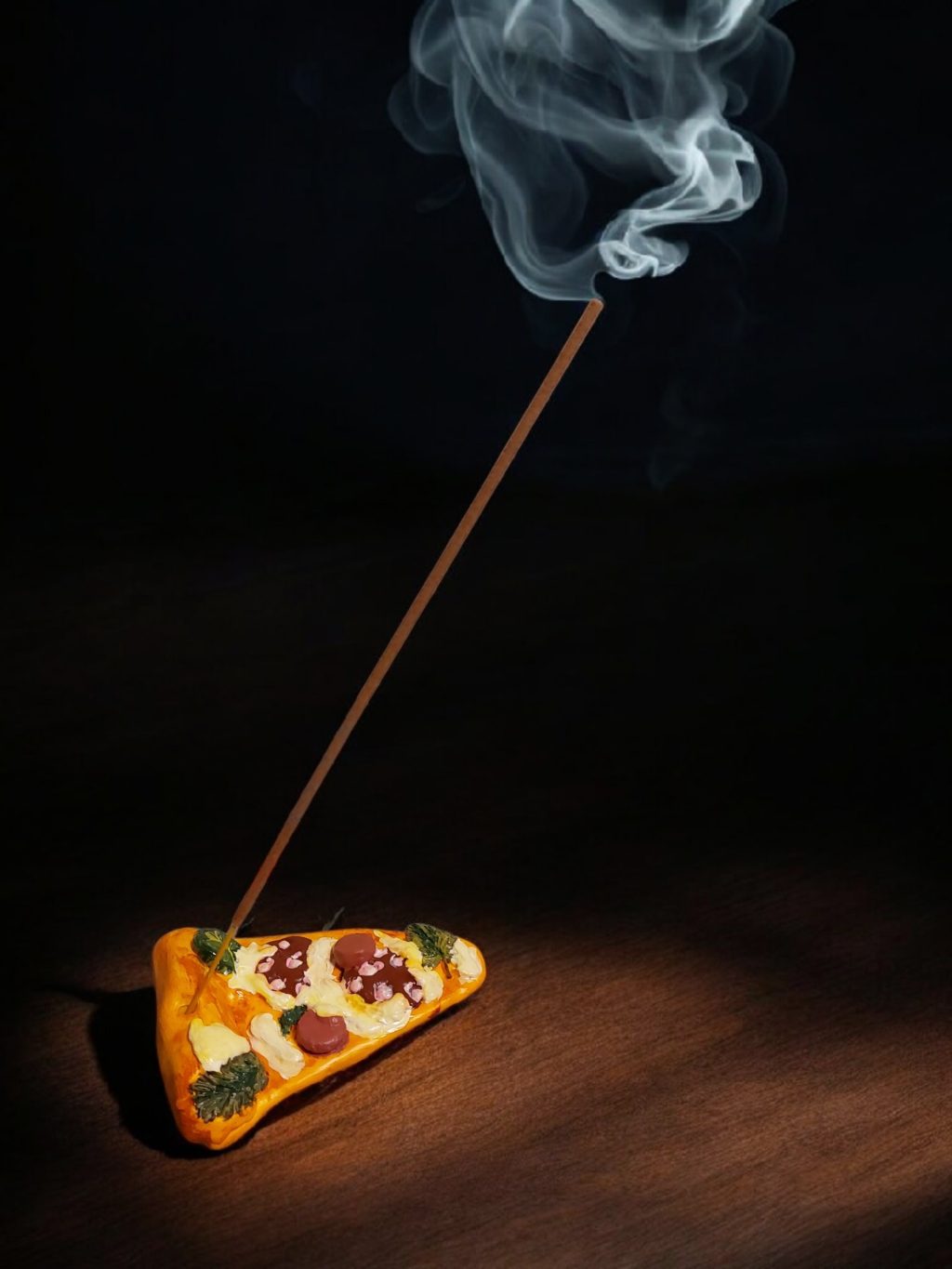 Слайд пиццы подставка для аромапалочки