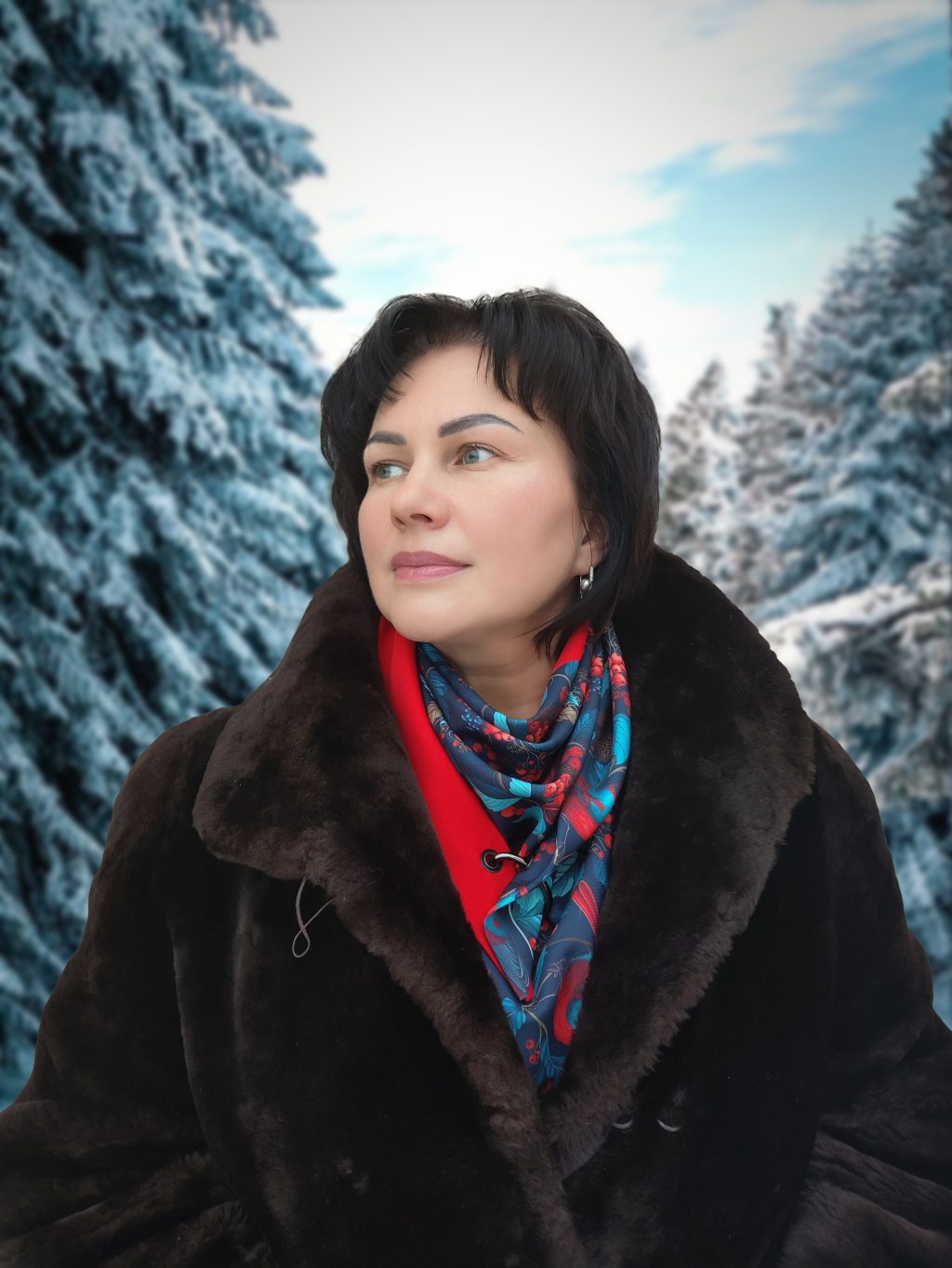 Платок косынка