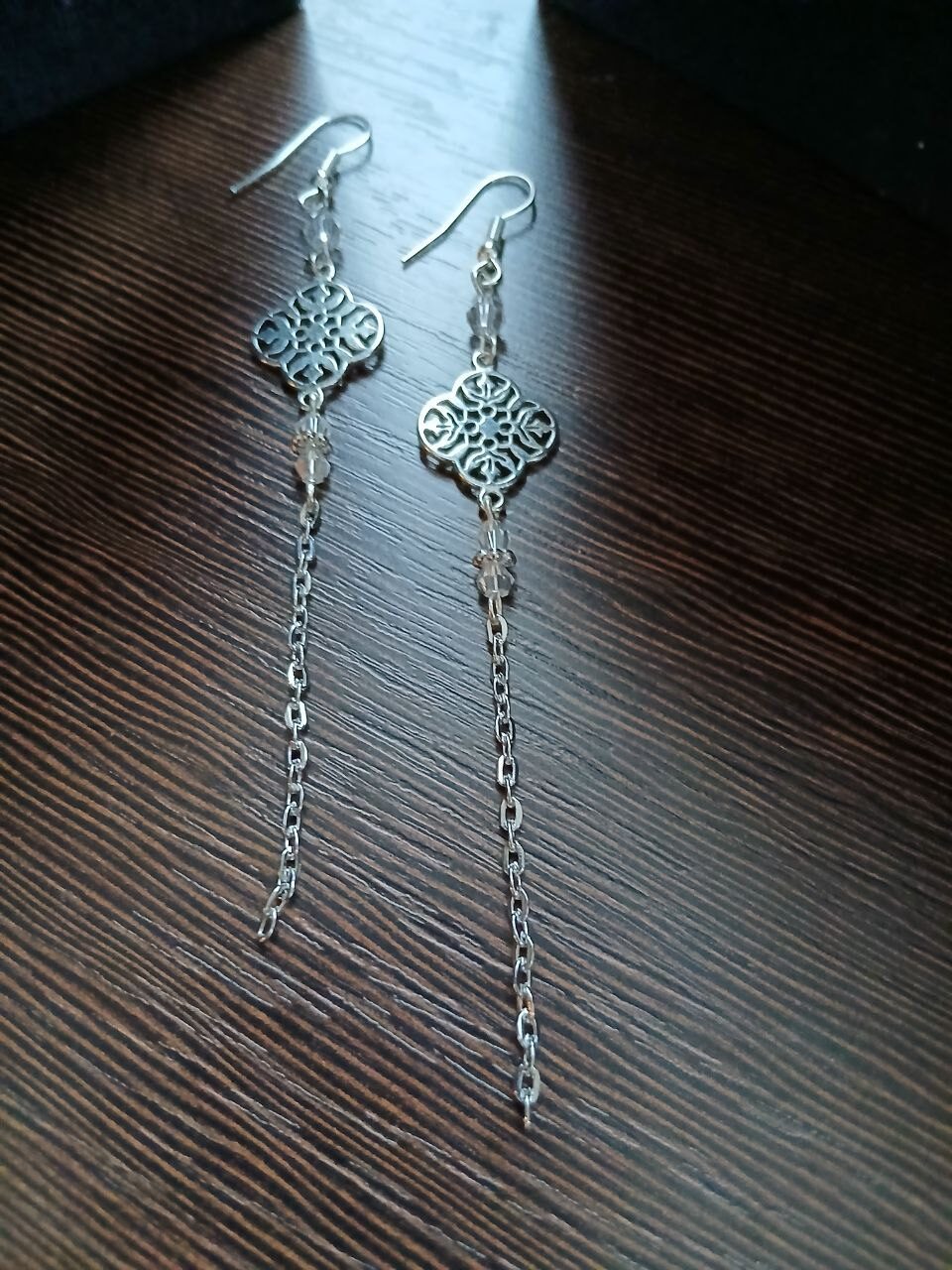 Серьги Луч света