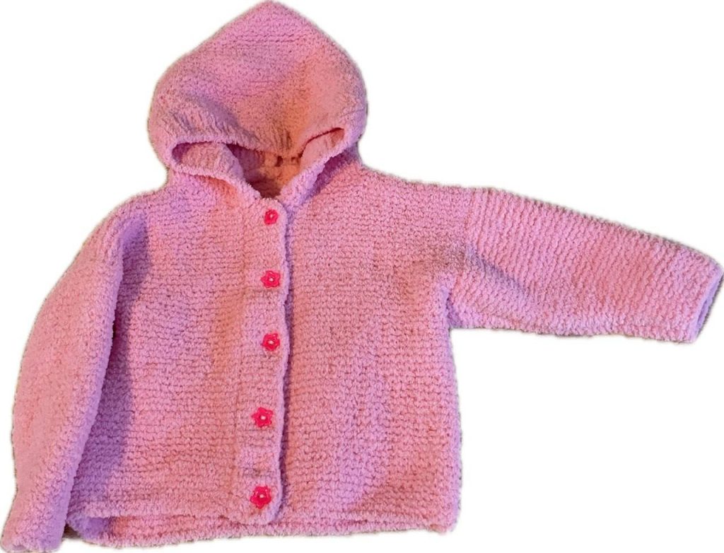 Детская кофта с капюшоном