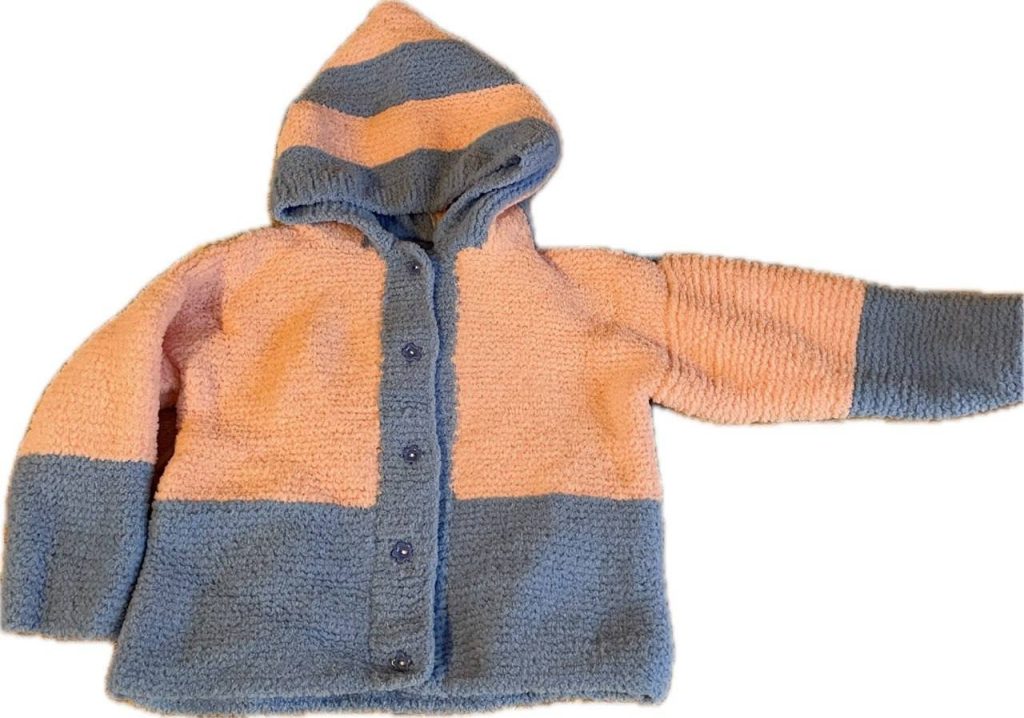 Детская кофта с капюшоном