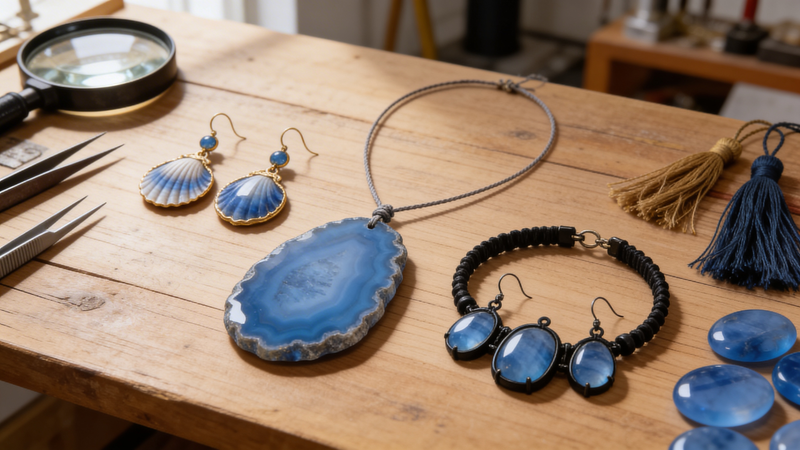 Голубой агат: кому подходит по знаку зодиака, магические свойства и наши украшения
