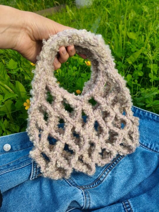 Сумка авоська букле. Pinterest 2025-2026