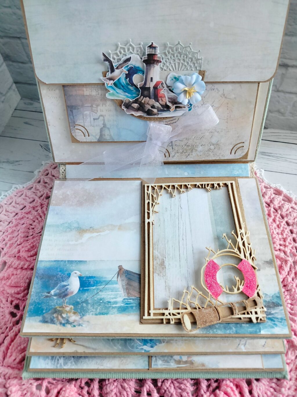 Альбом для фото «Послушай море»