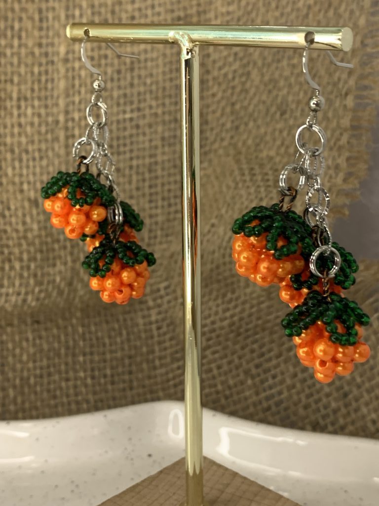 Серьги «Морошка»