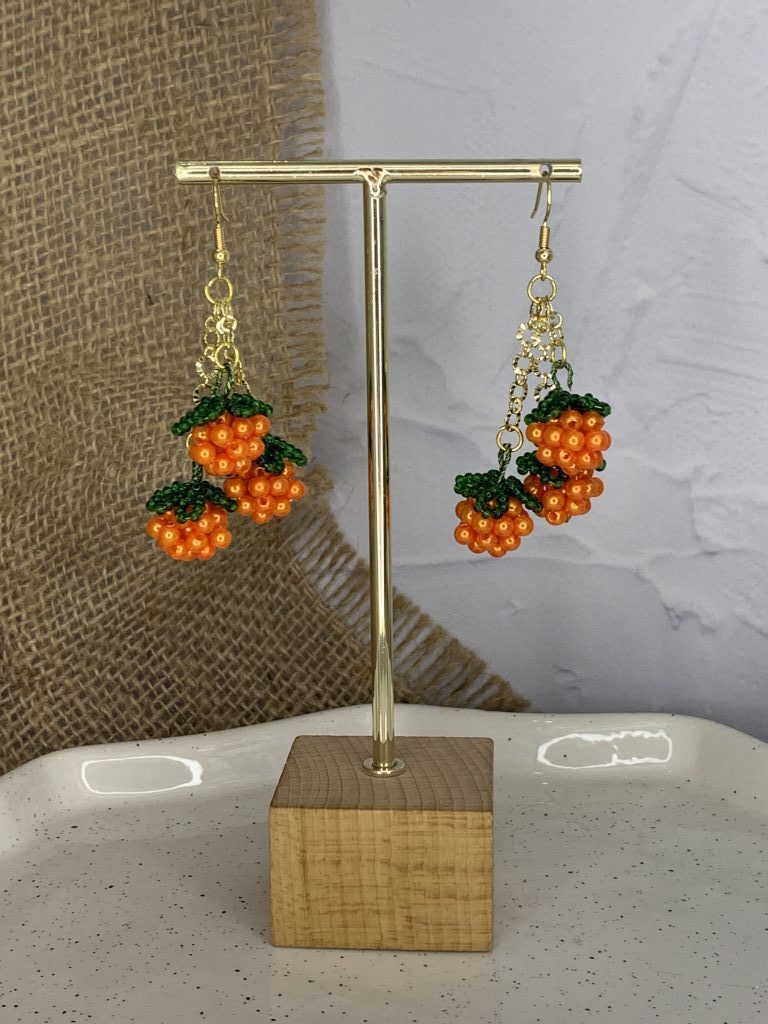 Серьги «Морошка»