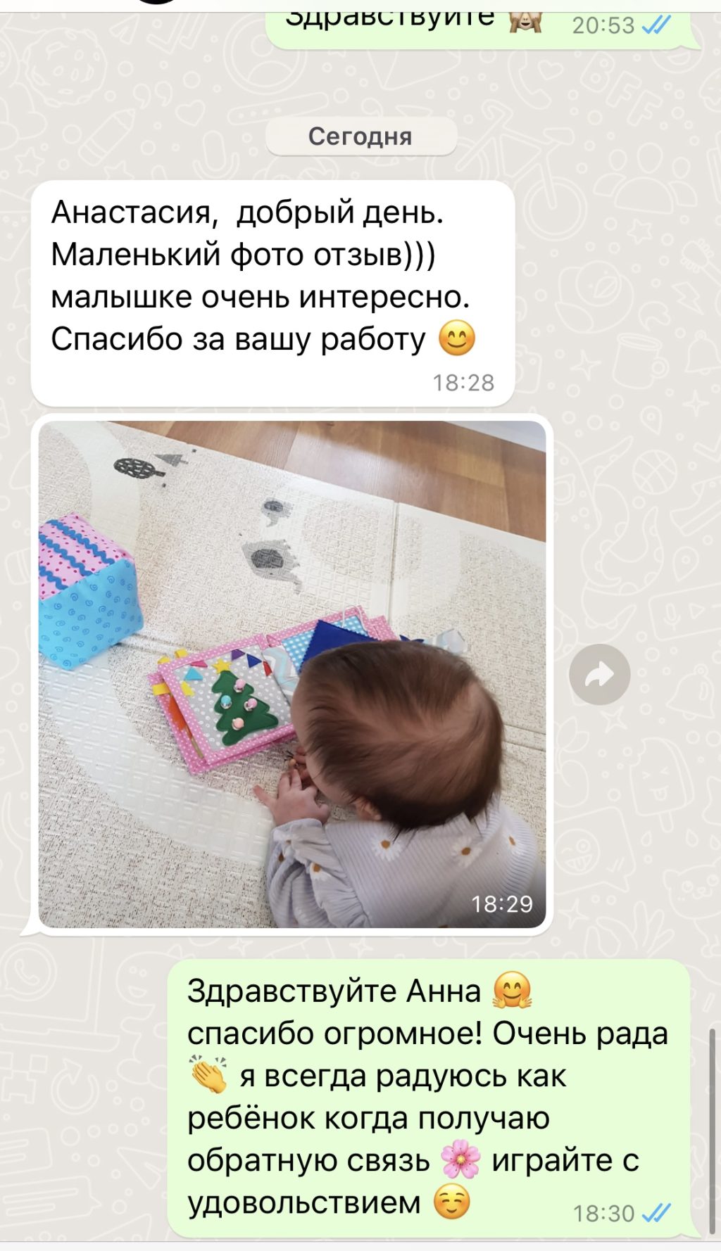 Книга из фетра