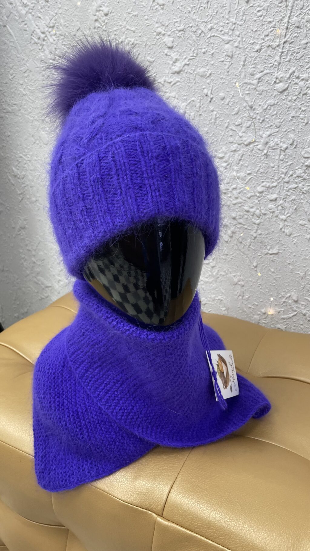 Комплект ( шапка +снуд)