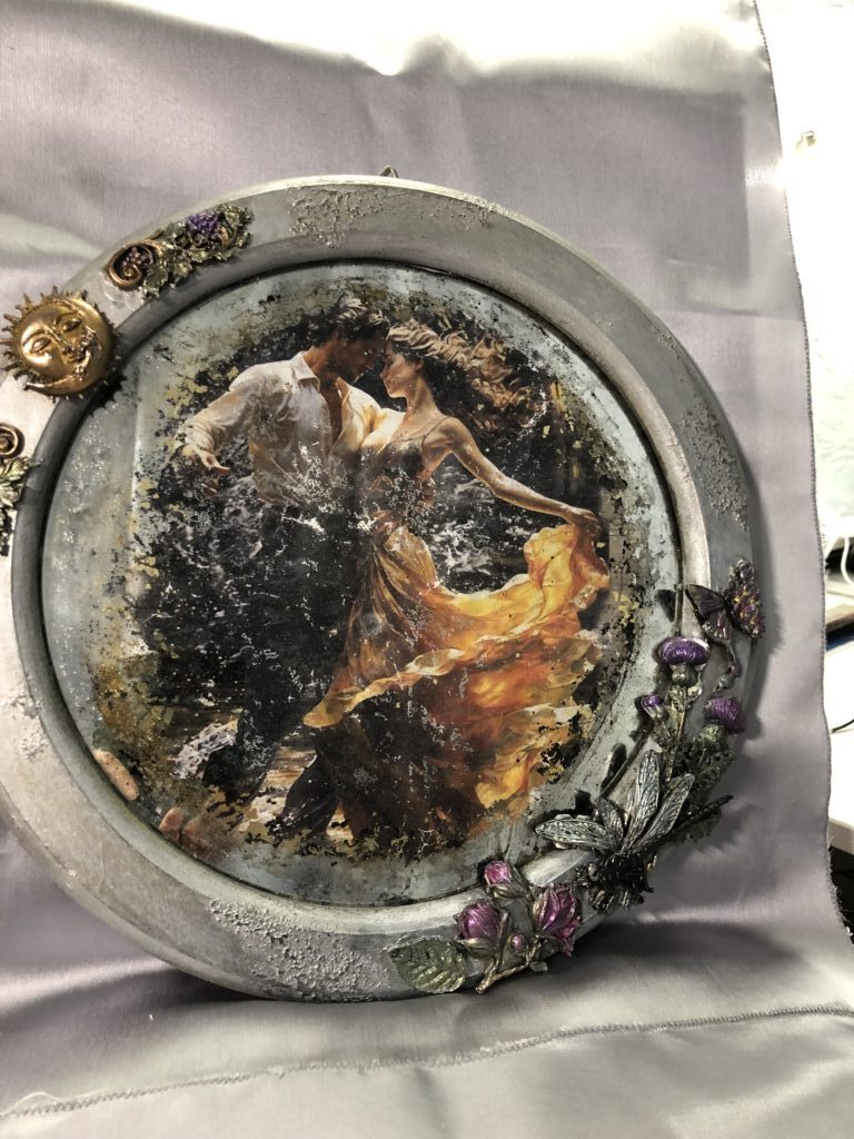 Зеркальная картина «В танце»