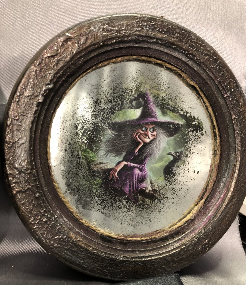 Набор зеркальных картин «Ведьмочки»