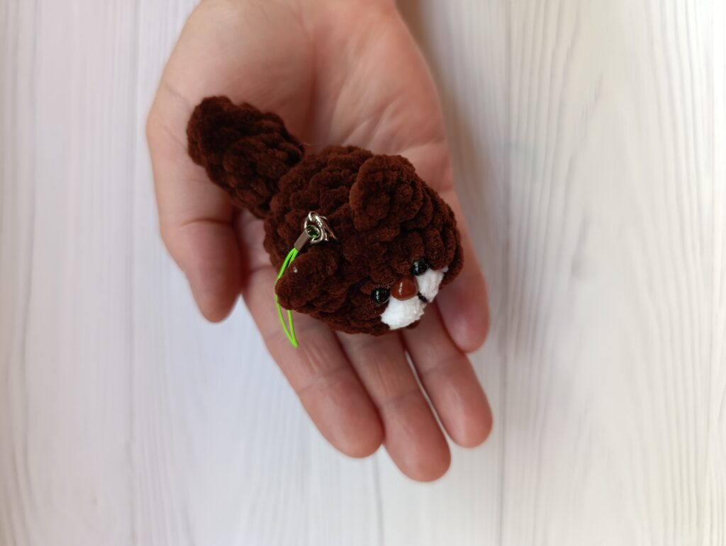 Брелок Котик-горошик