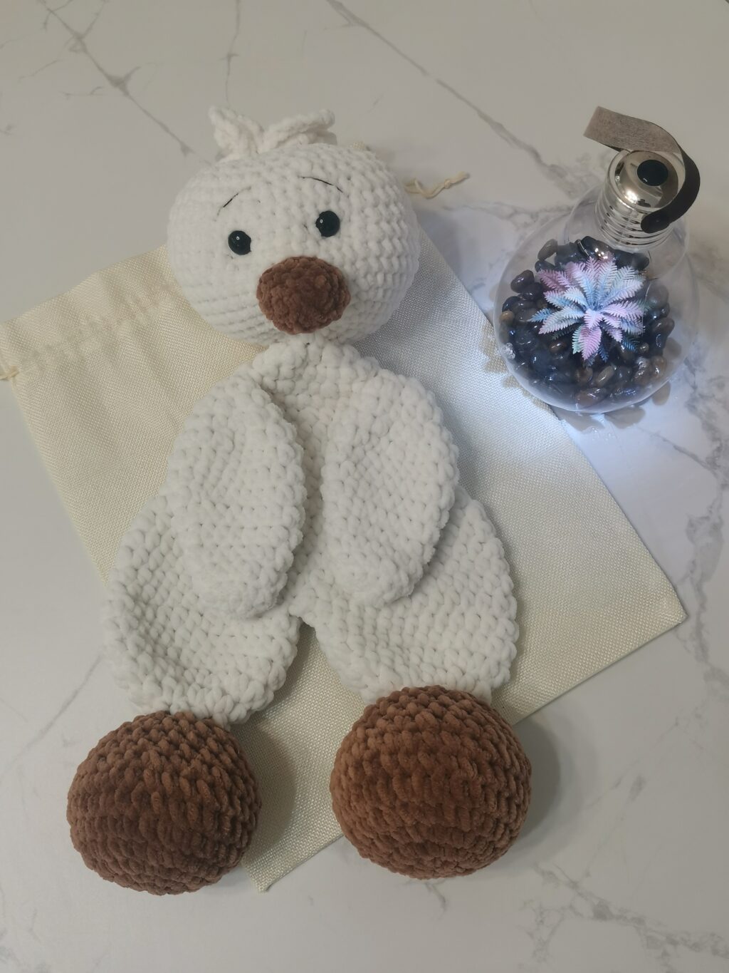 Комфортер-игрушка «Гусь-обнимусь»