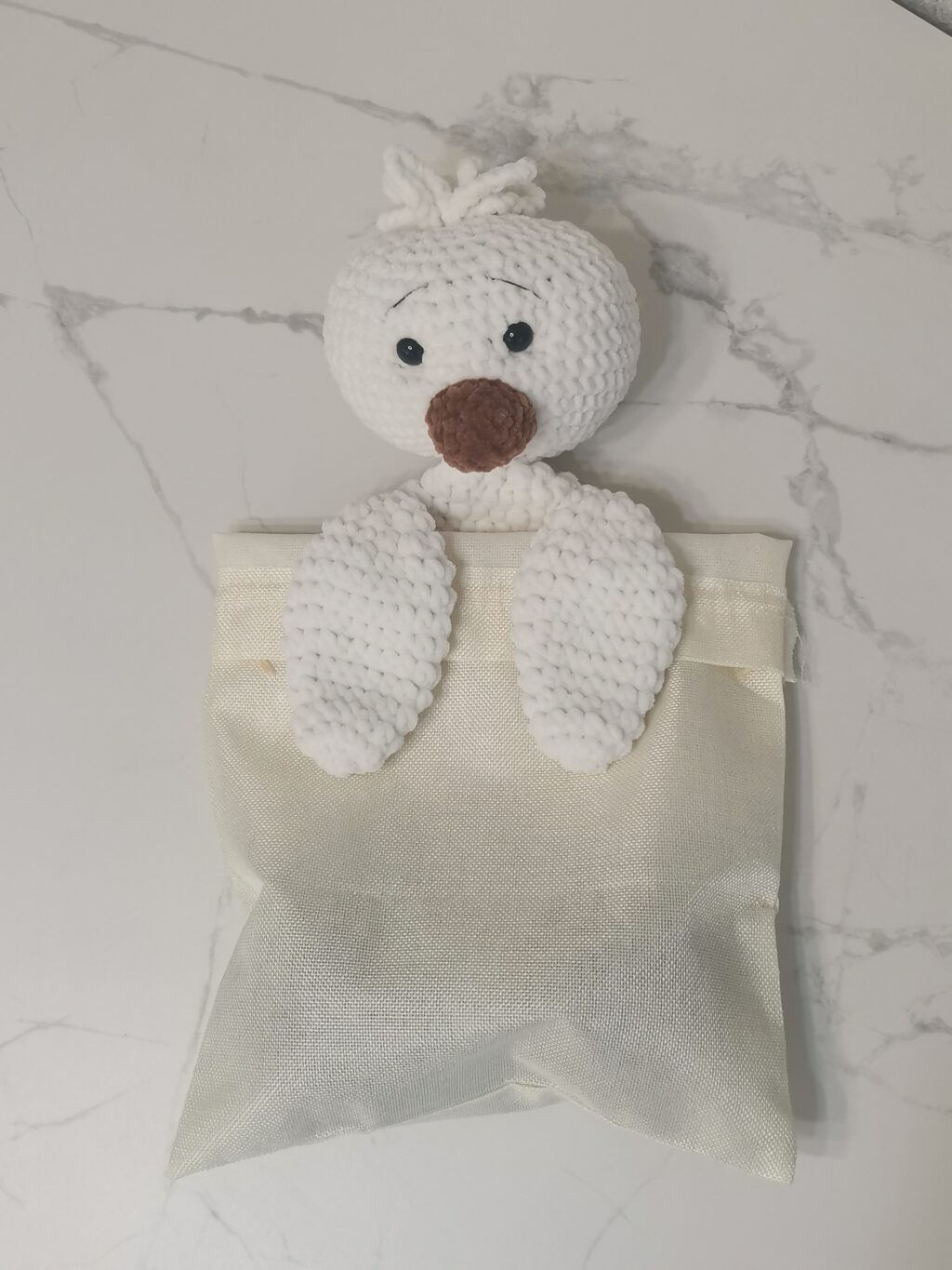 Комфортер-игрушка «Гусь-обнимусь»