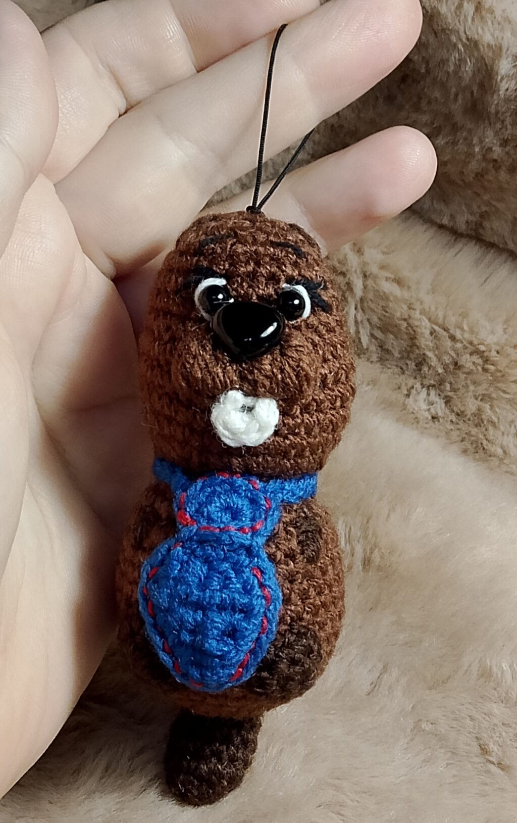 Брелок бобрик