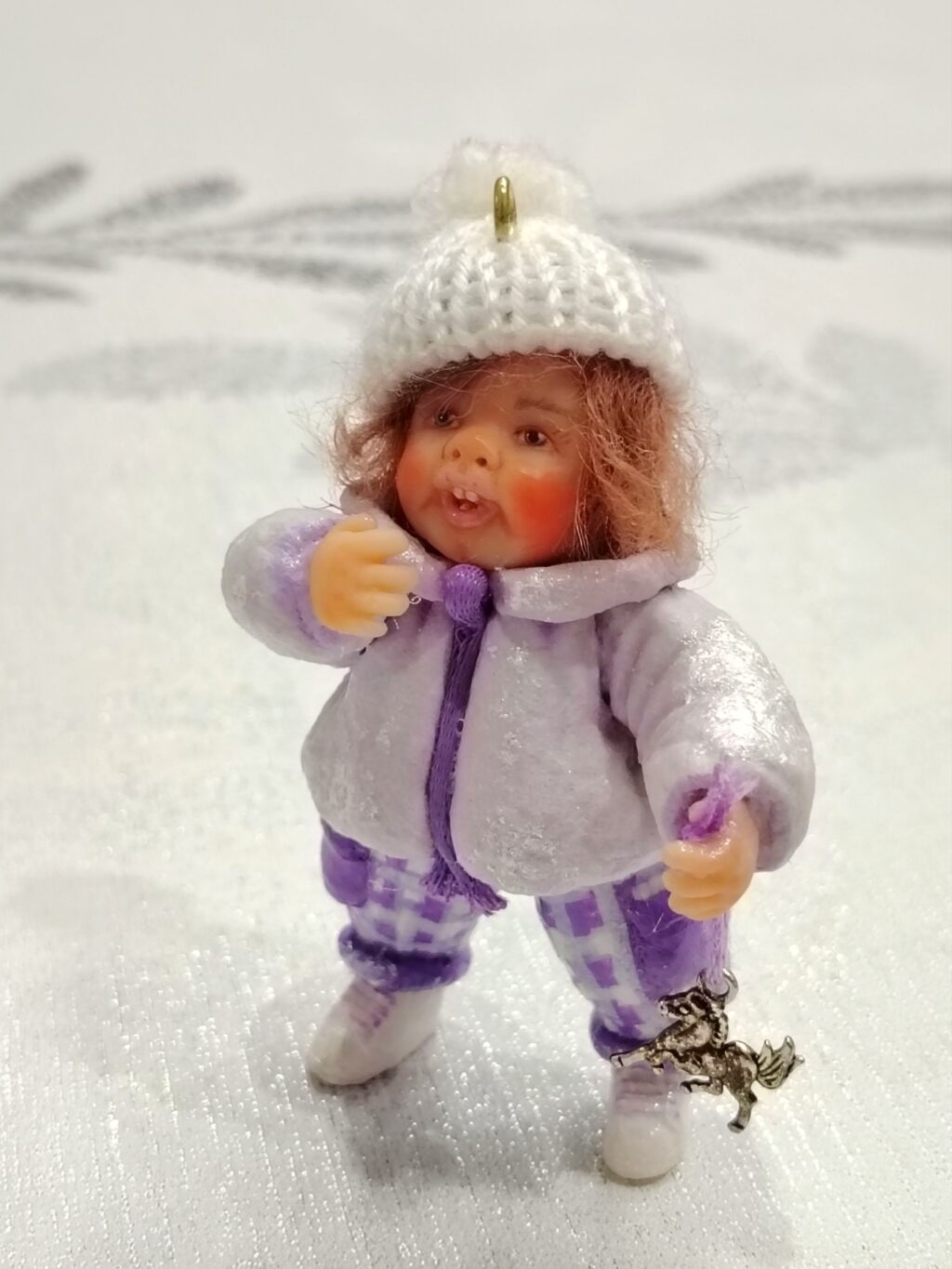 Ватные ёлочные игрушки