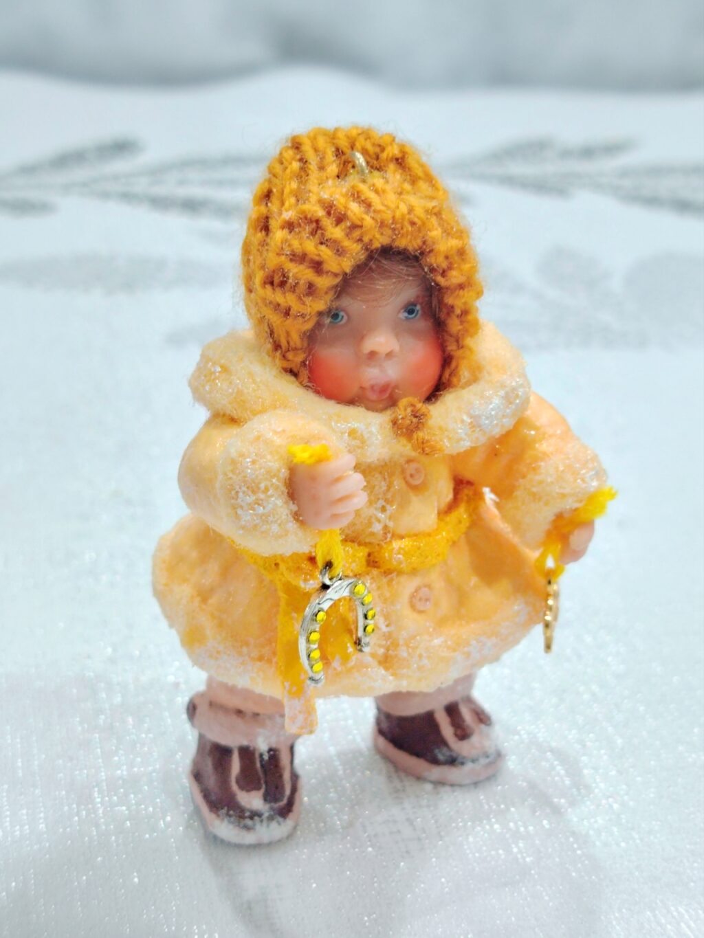 Ватные ёлочные игрушки