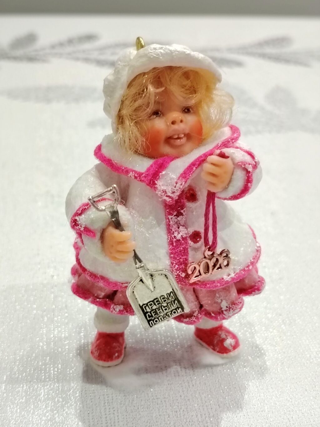 Ватные ёлочные игрушки