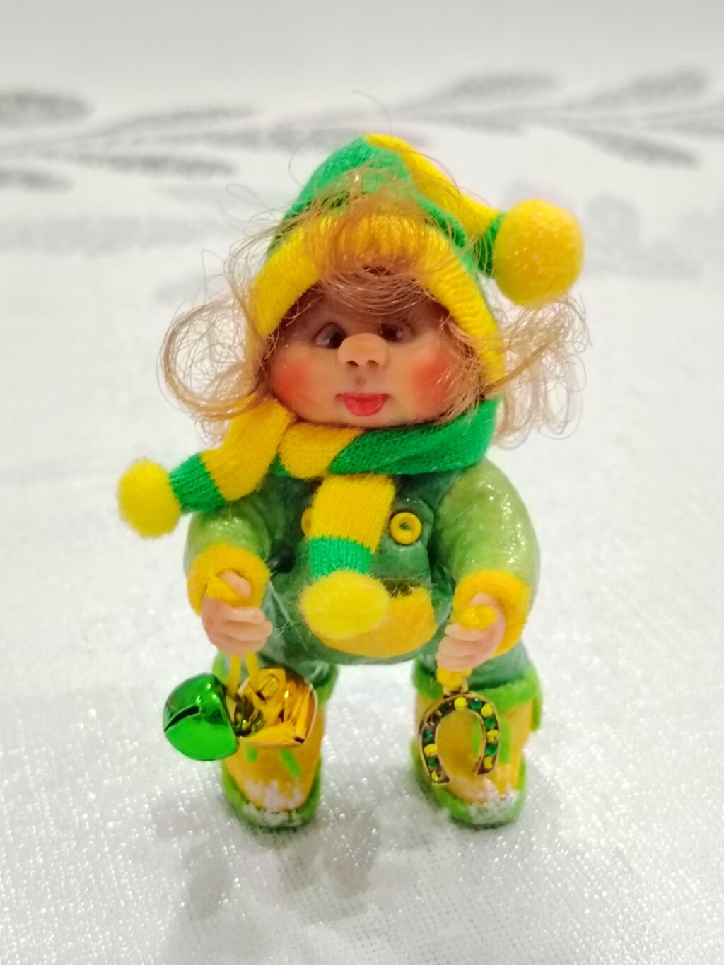 Ватные ёлочные игрушки