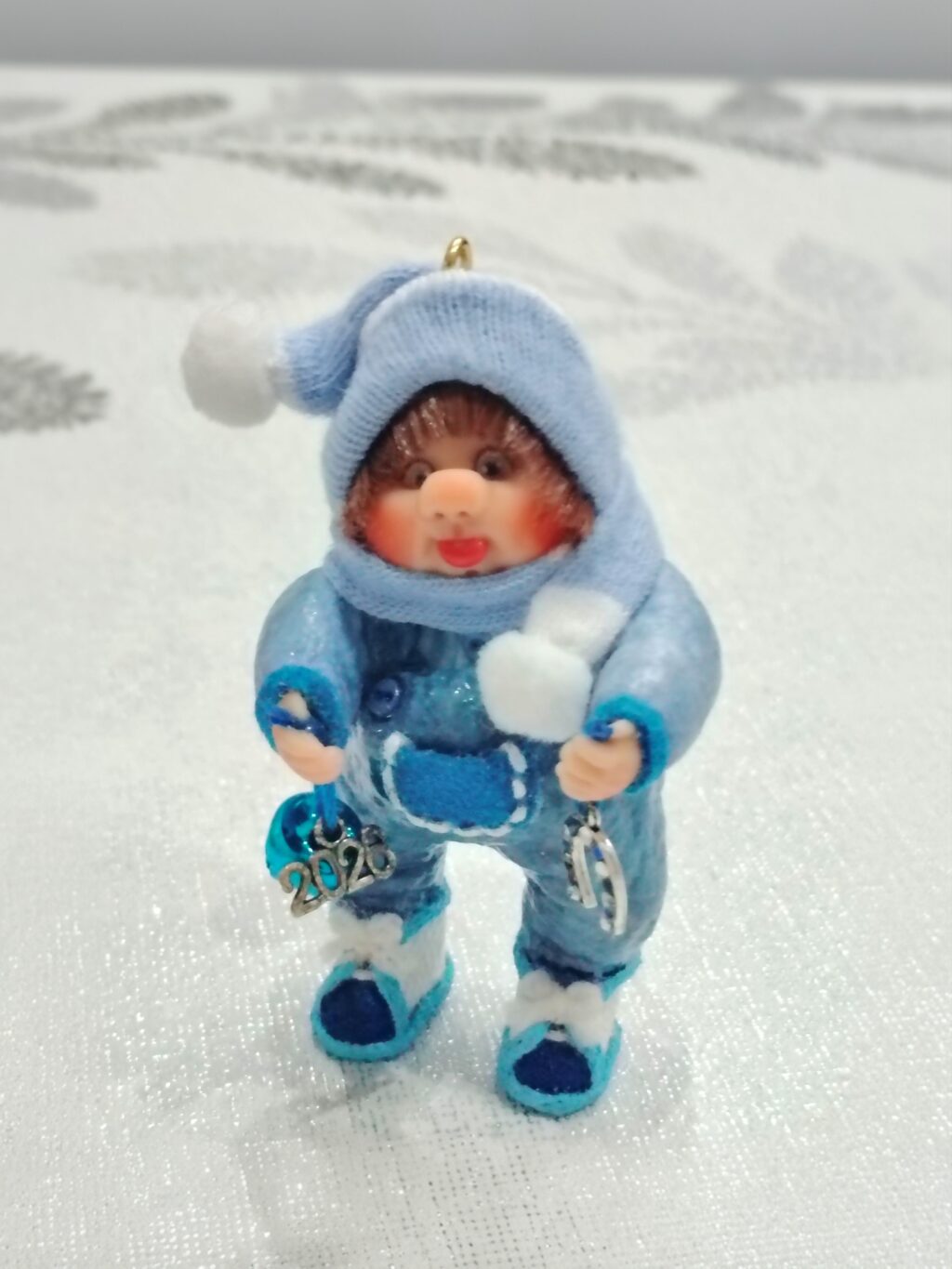 Ватные ёлочные игрушки