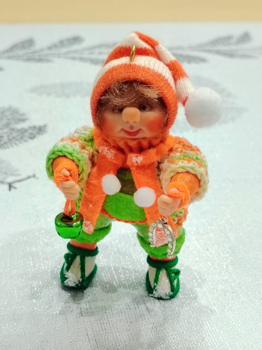 Ватные ёлочные игрушки