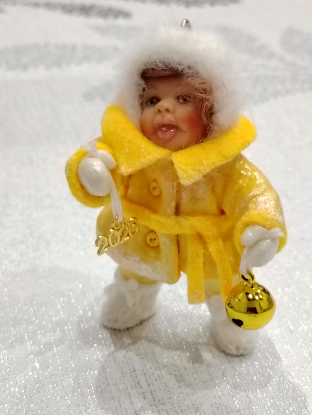 Ватные ёлочные игрушки