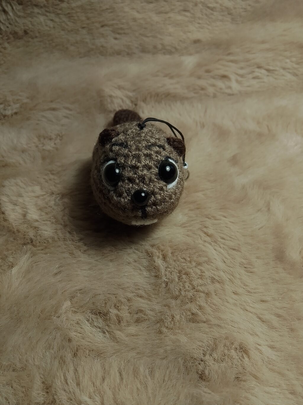 Брелок «бобрик с грустным взглядом»