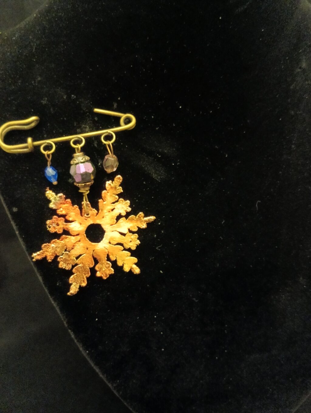 брошь-булавка Звезда