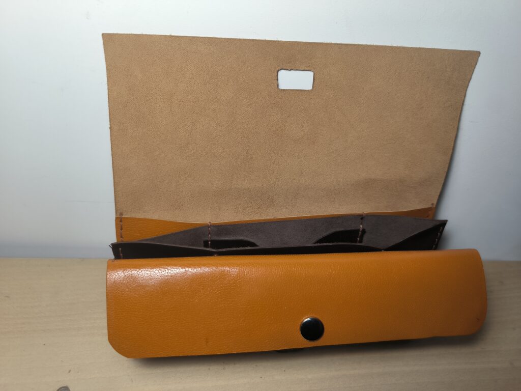 Кошелек лонгер из кожи козы