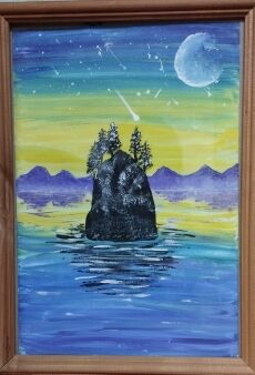 Картины о природе, акриловые