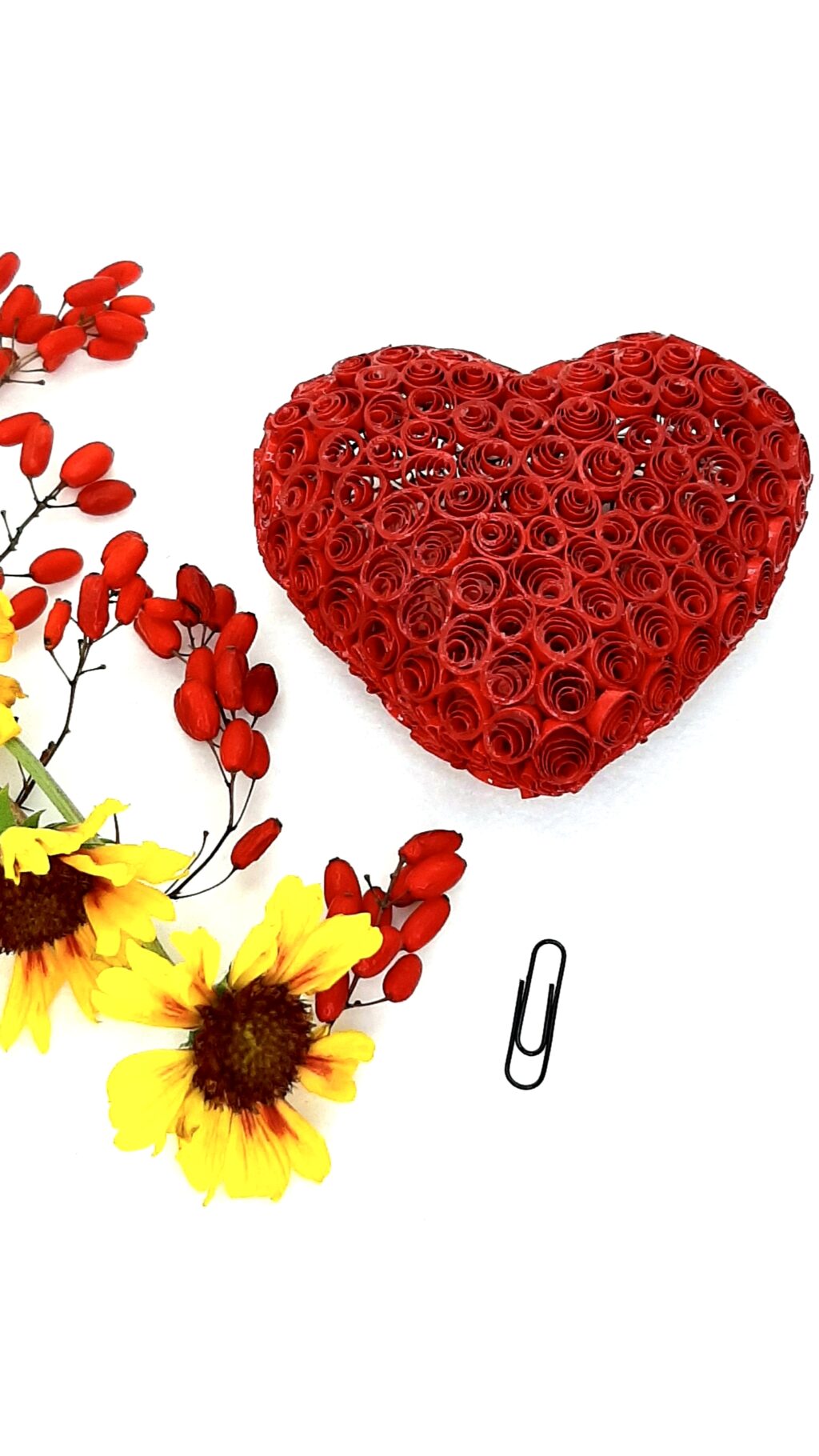 Объемное сердце «Валентинка»