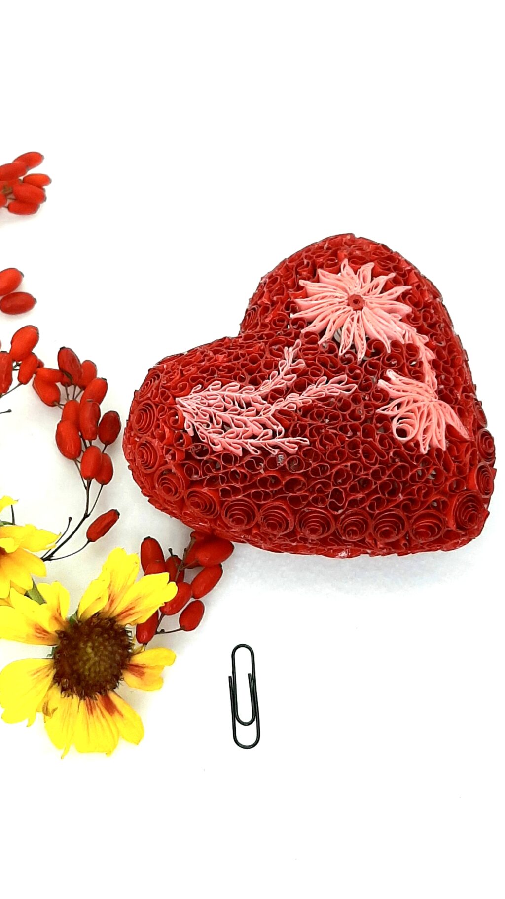 Объемное сердце «Валентинка»