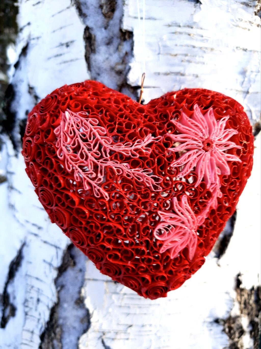 Объемное сердце «Валентинка»