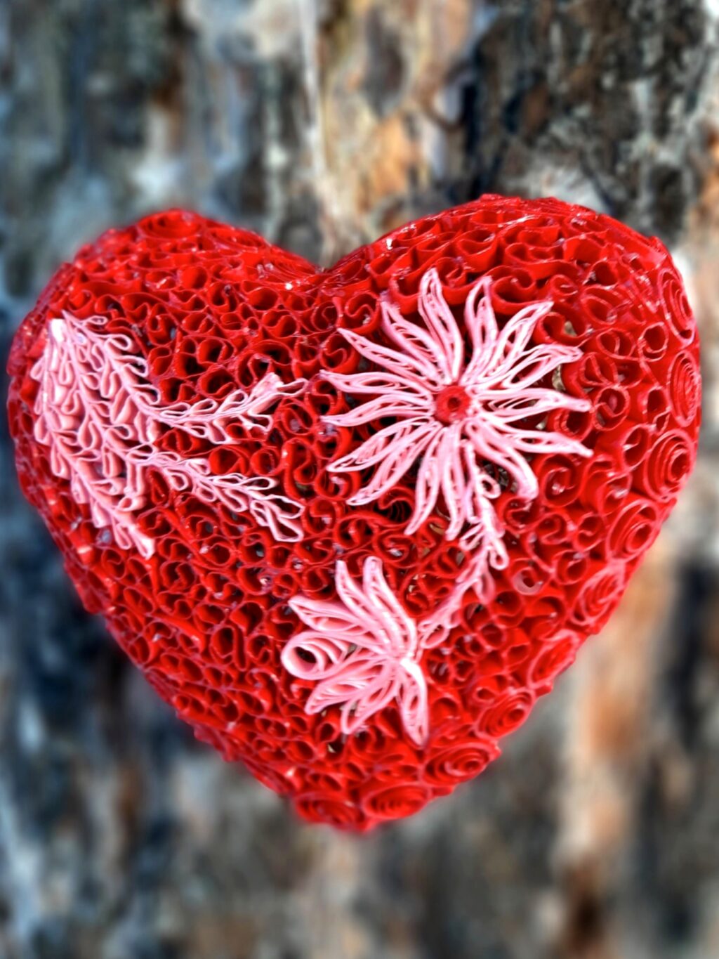 Объемное сердце «Валентинка»