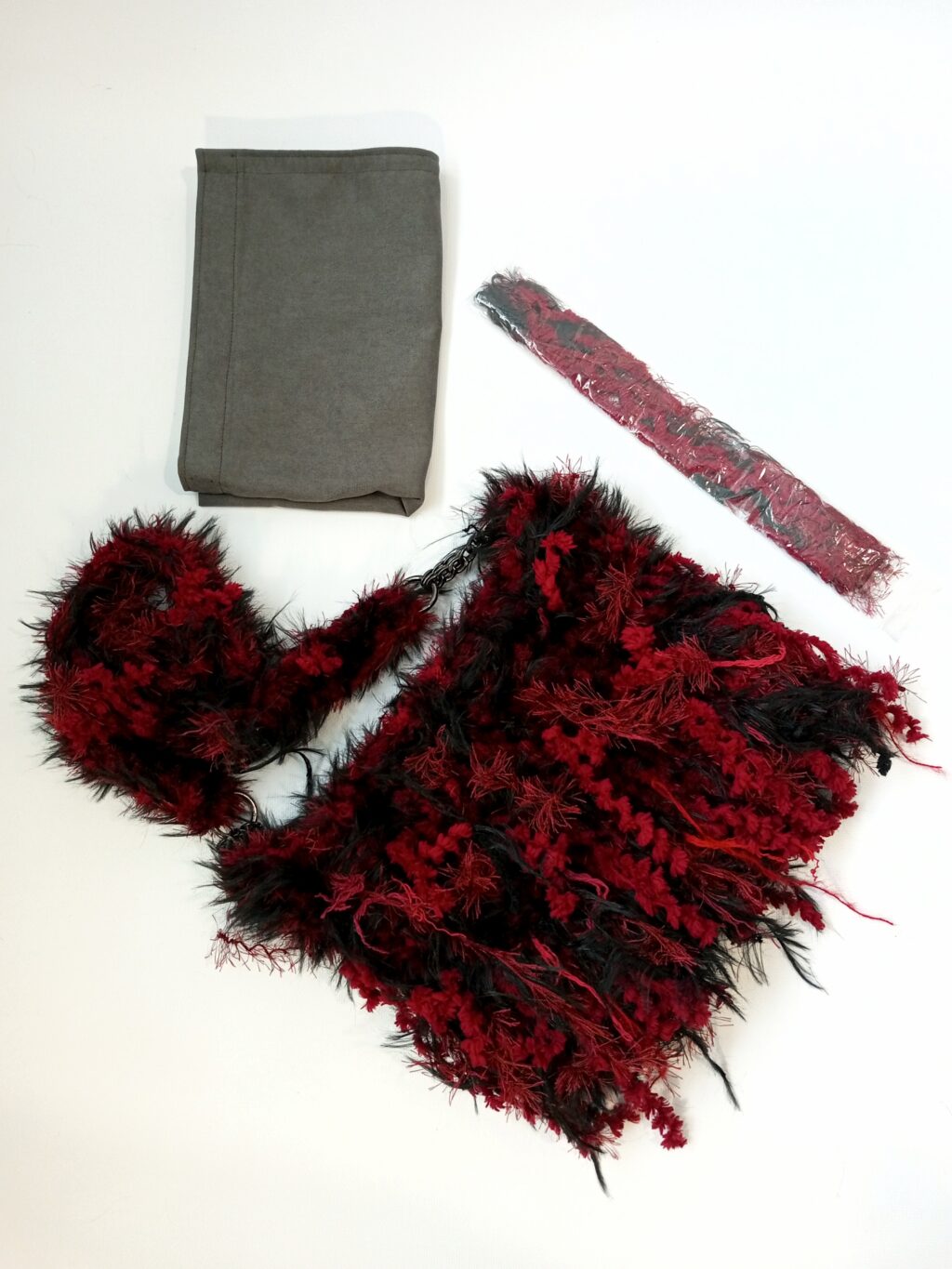 Сумка мох бордо