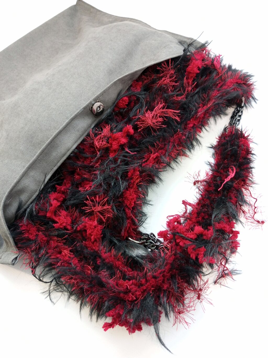 Сумка мох бордо